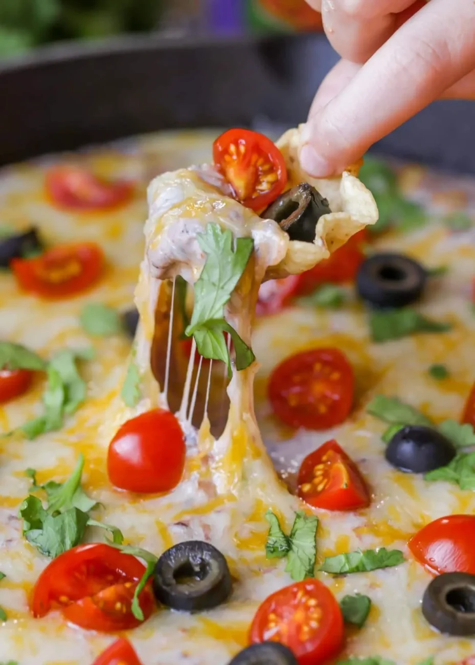 Cheesy Black Bean Dip