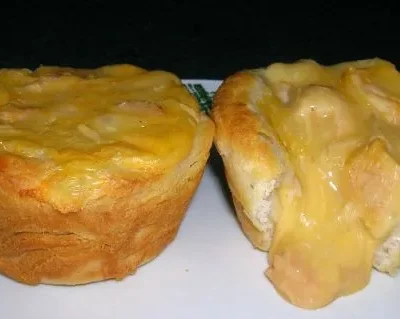 Cheesy Chicken Pot Biscuit Cups Low Fat