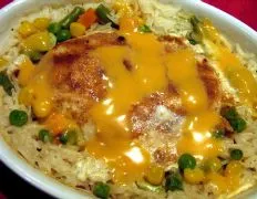 Cheesy Chicken &Amp; Rice Casserole