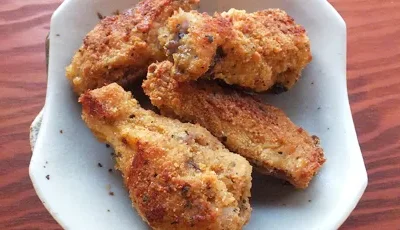 Cheesy Chicken Wings