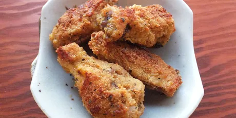 Cheesy Chicken Wings