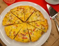 Cheesy Chorizo Frittata