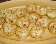 Cheesy Crab Tarts