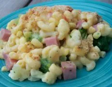 Cheesy Ham And Veggie Casserole