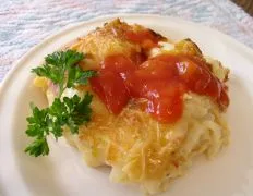 Cheesy Ham Hash Browns Casserole