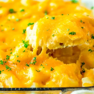 Cheesy Potato And Broccoli Casserole