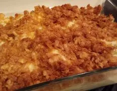 Cheesy Potatoes With Crunch Topping