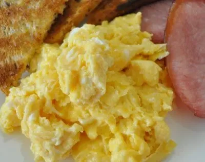 Cheesy Scrambled Eggs