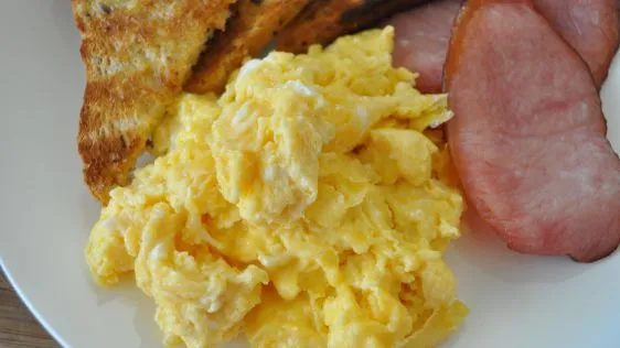 Cheesy Scrambled Eggs