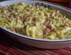 Cheesy Spam and Noodle Bake Delight