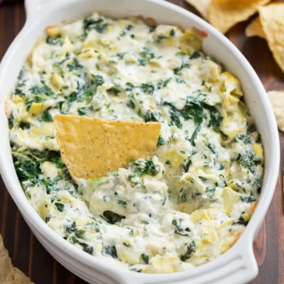 Cheesy Spinach Artichoke Delight