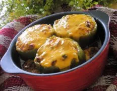 Cheesy Stuffed Bell Peppers