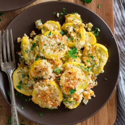 Cheesy Summer Squash Casserole Recipe - Perfect For Family Dinners