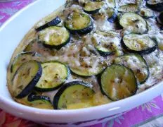 Cheesy Zucchini Casserole Delight