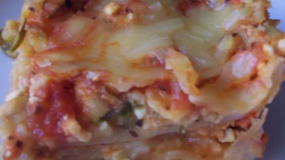 Cheesy Zucchini Lasagna