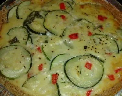 Cheesy Zucchini Quiche