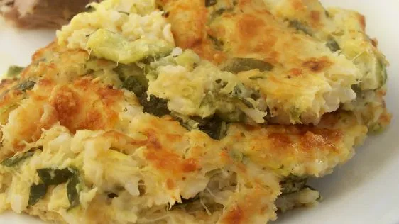 Cheesy Zucchini and Rice Squash Casserole Recipe