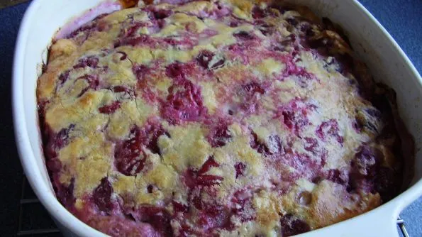 Cherry-Almond Clafouti