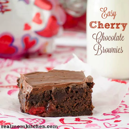 Cherry And Chocolate Brownies