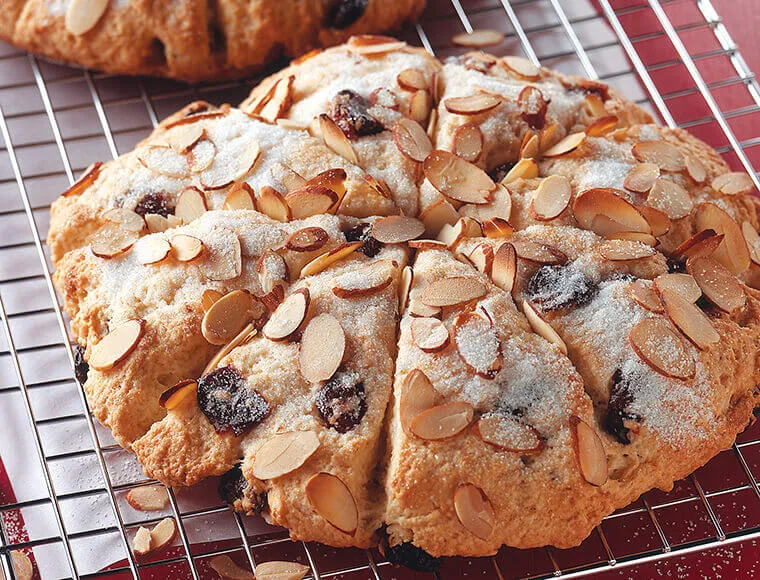 Cherry And Cream Scones