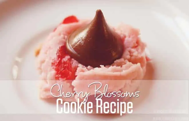 Cherry Chocolate Kiss Cookies