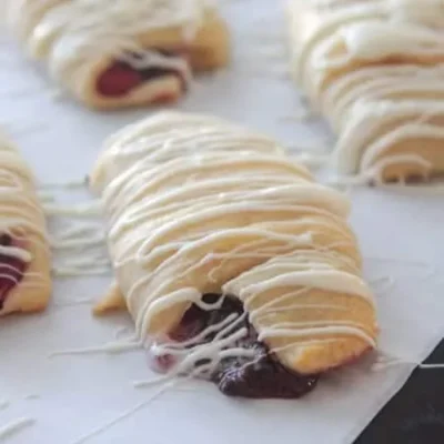 Cherry Filled Crescent Rolls