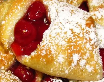 Cherry Filled Crescent Rolls