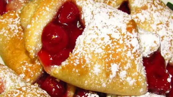 Cherry Filled Crescent Rolls