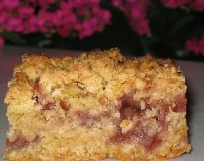 Cherry Oat Bars From A Cake Mix