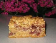 Cherry Oat Bars From A Cake Mix