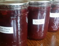 Cherry Plum Preserves Jam &Amp; Jelly