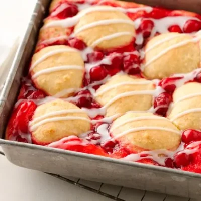 Cherry Swirl Delight Cake Recipe