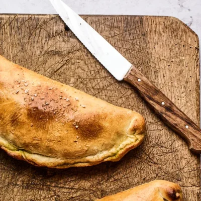 Cherry Tomato And Feta Calzone