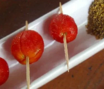 Cherry Tomatoes Marinated In