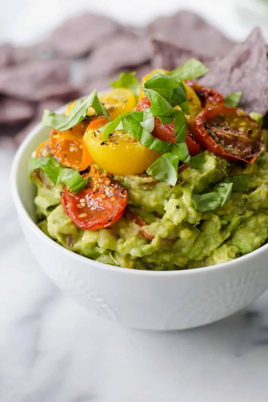 Cherry Tomatoes With Guacamole