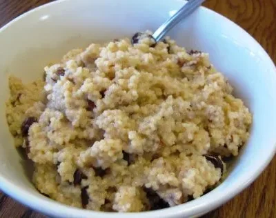 Cherry-Walnut Breakfast Couscous