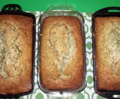 Cheryls Poppy Seed Bread With Glaze