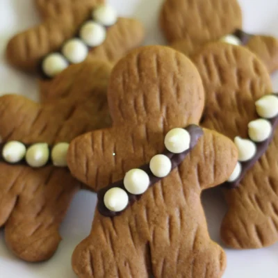 Chewbacca-Inspired Galactic Chocolate Chip Cookies