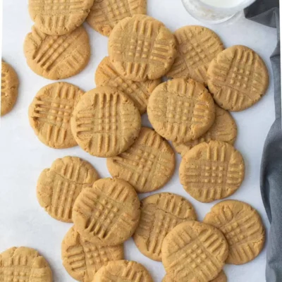 Chewy Gluten Free Peanut Butter Cookies