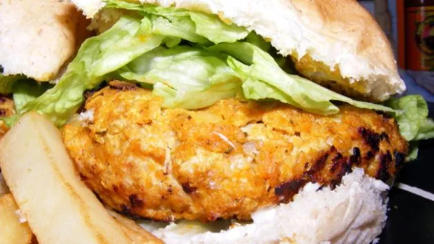 Chicken And Bacon Korma Burger