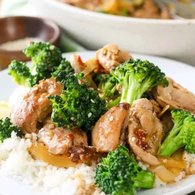 Chicken And Broccoli Stir Fry With