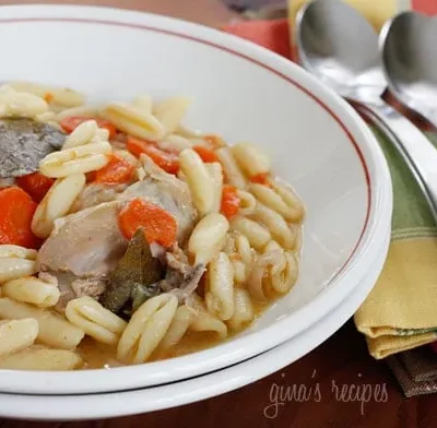 Chicken And Cavatelli Soup