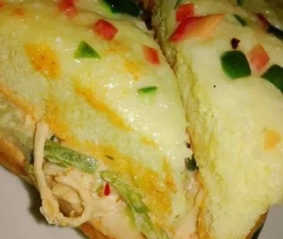 Chicken And Cheese French Bread Pizza