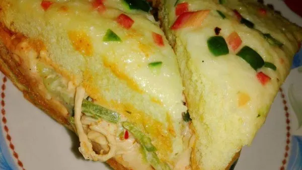 Chicken And Cheese French Bread Pizza