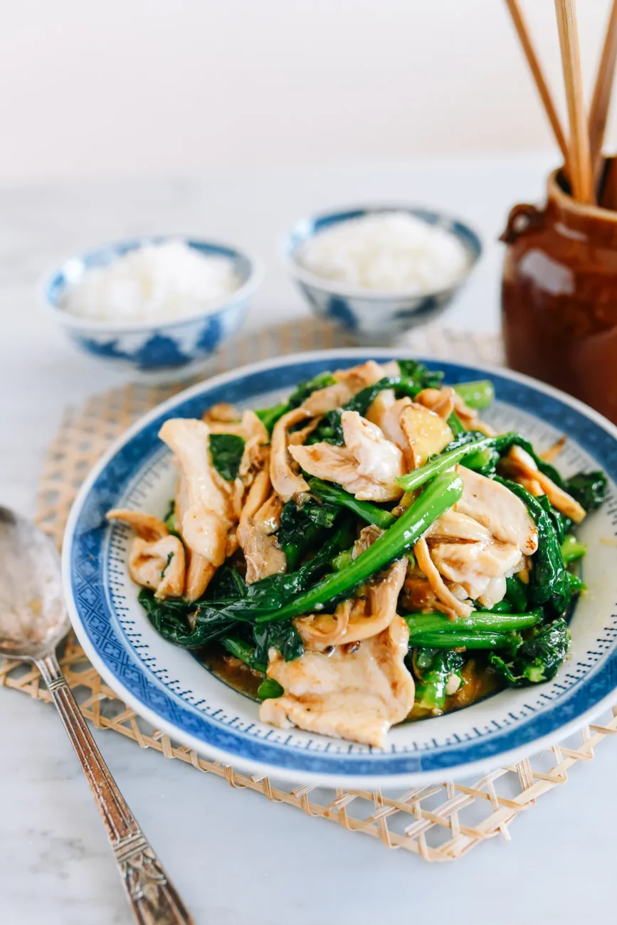 Chicken And Chinese Vegetables