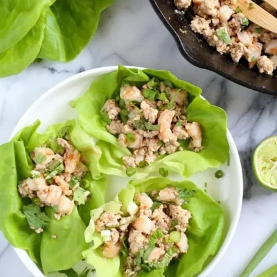 Chicken And Shrimp Laap Larb