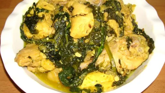 Chicken And Spinach Curry