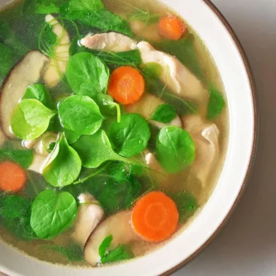 Chicken And Watercress Soup