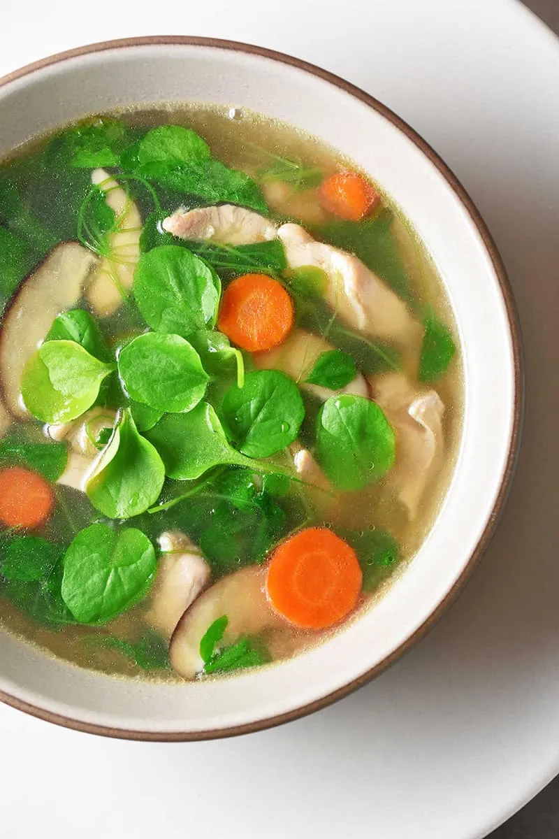 Chicken And Watercress Soup