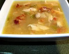 Chicken, Bacon And White Bean Soup Portuguese